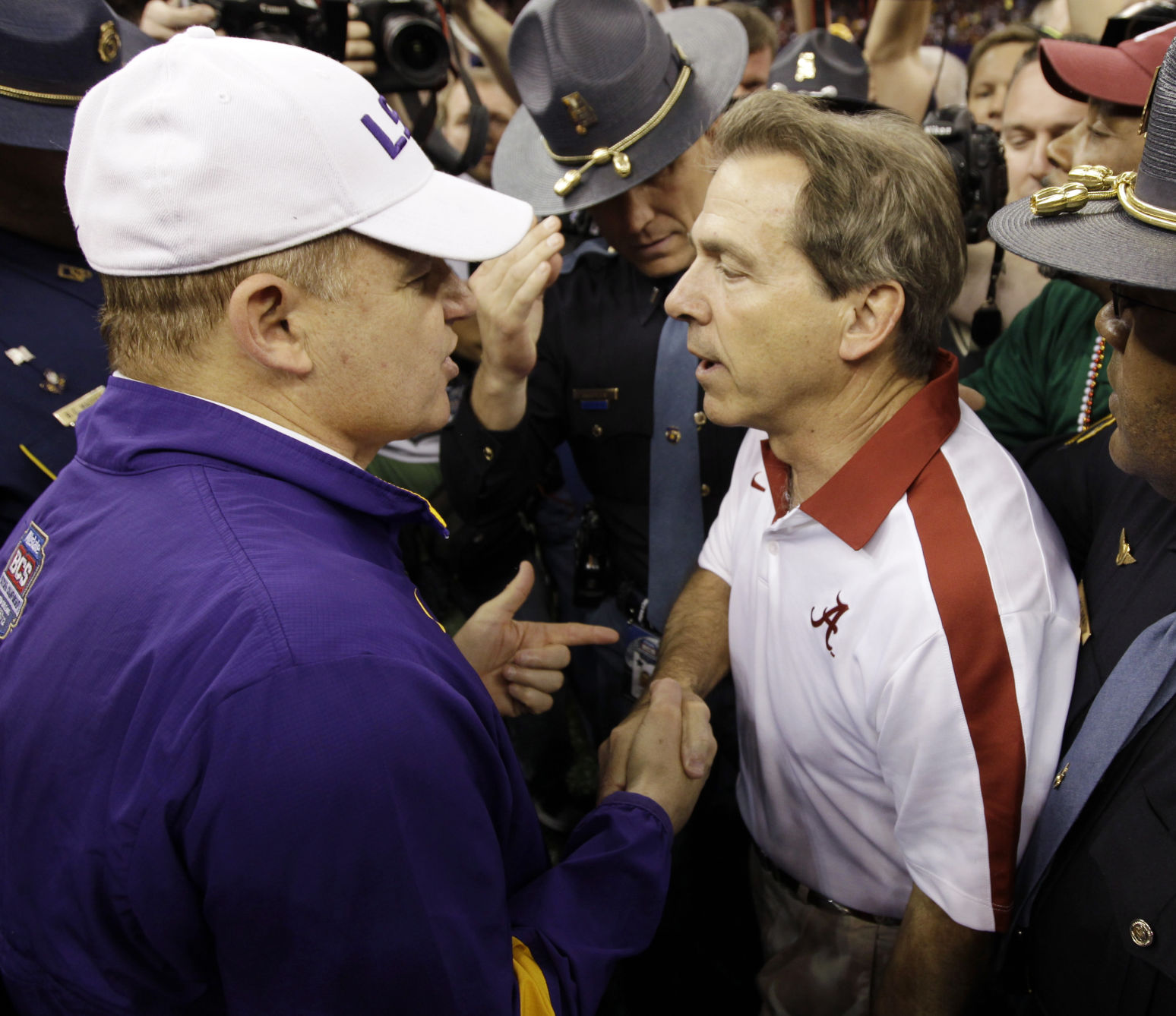 Les Miles is right, and here’s an NFL-style SEC schedule for Nick Saban (copy)